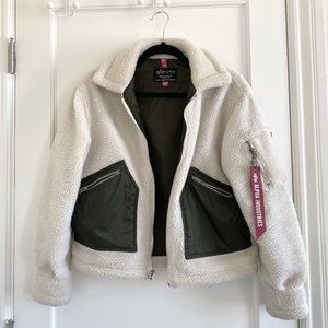 alpha industries sherpa jacket